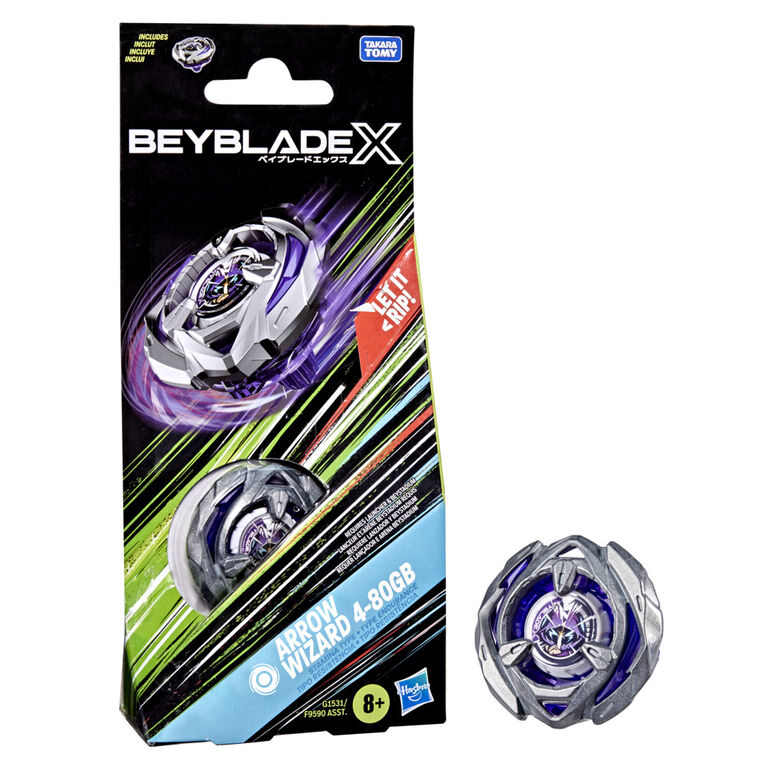 Beyblade X Arrow Wizard 4-80GB Booster Pack Set