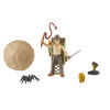 Indiana Jones Worlds of Adventure Indiana Jones with Adventure Backpack 2.5 Inch Action Figure, Indiana Jones Toys