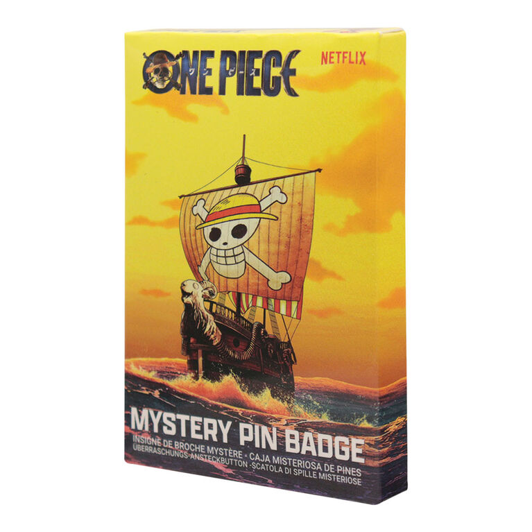 One Piece Mystery Pin Badge CDU Containing 12 Blind Boxes