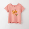 2-3 ans t-shirt imprimé à manches courtes - imprimé rose pâle