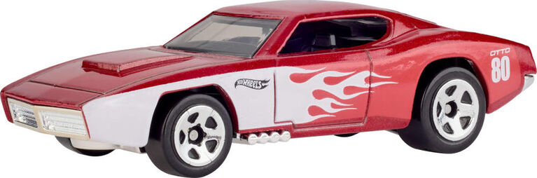 Hot Wheels Core Mattel 80th Anniversary 5-Pack of 1:64 Scale Toy Cars with Collectible Deco