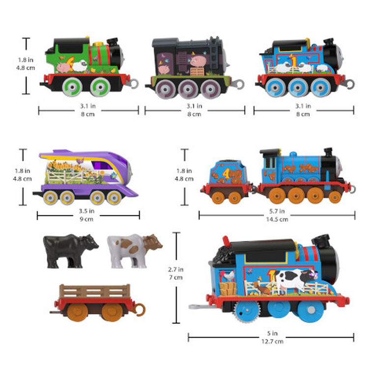 Thomas et ses amis - Coffret locomotives À la ferme