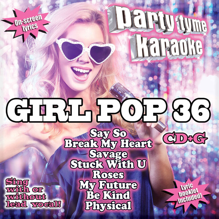 Party Tyme Karaoke - Girl Pop 36 - English Edition