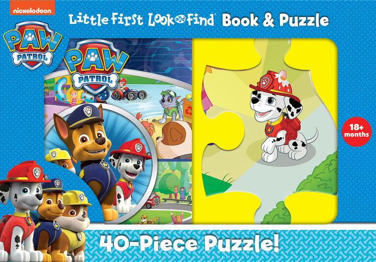 Little My First Look and Find Puzzle - Paw Patrol - English Edition