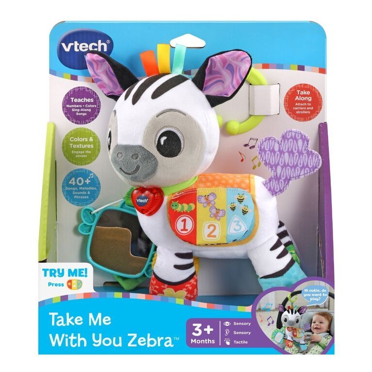 VTech Take Me With You Zebra - English Edition