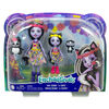 Enchantimals Sage Skunk & Caper Sister Dolls and Sabella Skunk & Striper