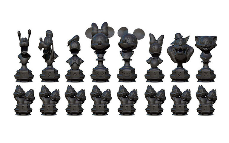 Disney Mickey: The True Original Collector's Chess Set - English Edition