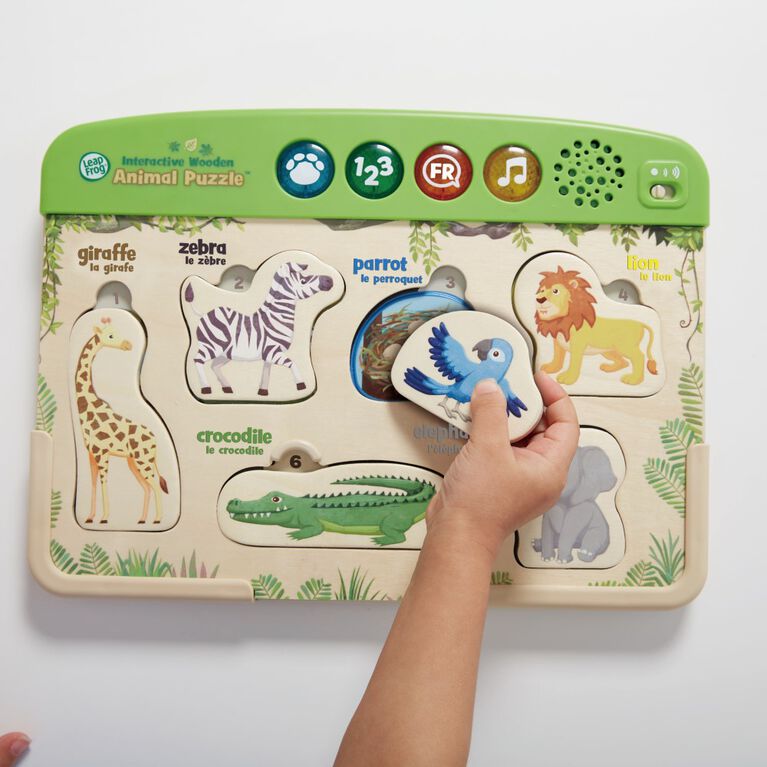 LeapFrog Mon premier puzzle interactif des animaux - Édition anglaise