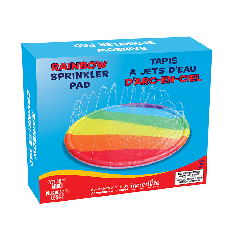 Rainbow Sprinkler Pad