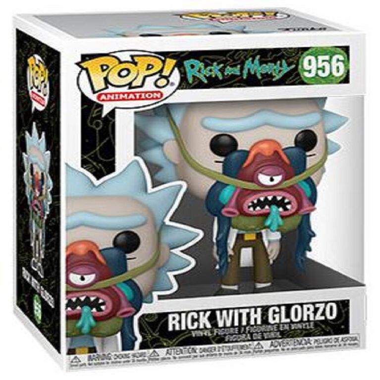 Funko POP! Animation: Rick & Morty - Rick with Glorzo