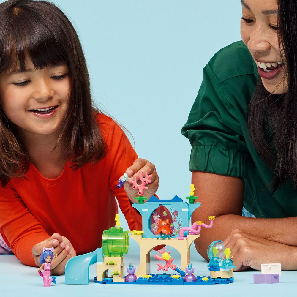 LEGO Gabby's Dollhouse Mermaid Gabby's Aquarium Adventure Building Blocks for Pretend Play 11204