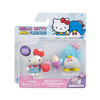 Hello Kitty & Friends 2 Figure Pack: Sweet & Salty - Hello Kitty Candy Apple & Tuxedosam Taiyaki