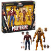 Marvel Legends Series Marvel's Logan vs Sabretooth, Wolverine Action Figures