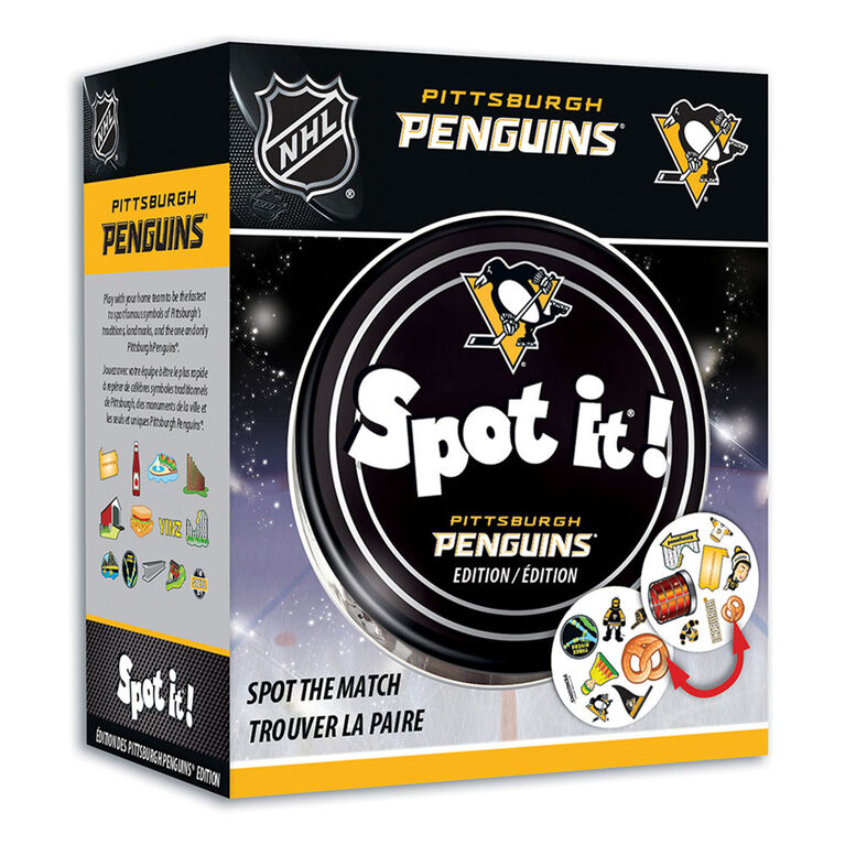 Pittsburgh Penguins Spot it! NHL Card Game