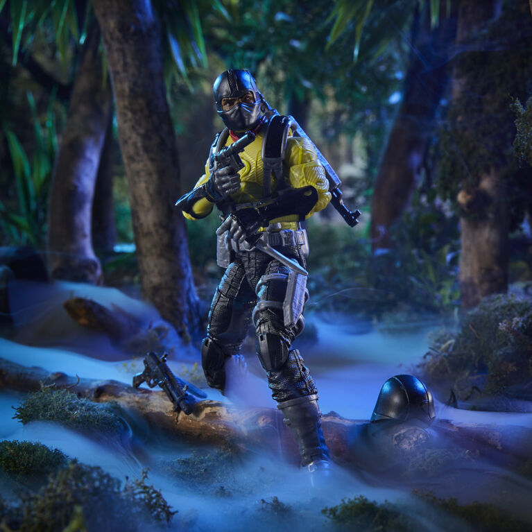 G.I. Joe Classified Series, figurine Python Patrol Officer 56 de collection, accessoires, emballage spécial