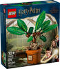 LEGO Harry Potter Mandrake Plant Toy Figure and Pot, Magical Gift Idea for Kids 76433