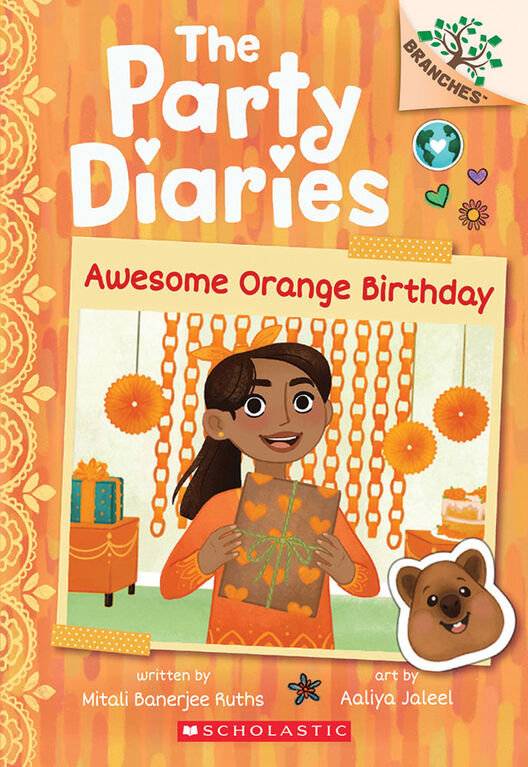 Awesome Orange Birthday: A Branches Book (The Party Diaries #1) - English Edition