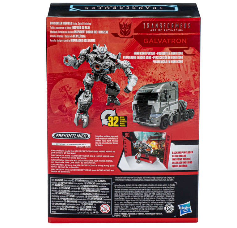 Transformers Toys Studio Series 90 Voyager Class Transformers: Age of Extinction Galvatron Action Figure, 6.5-Inch