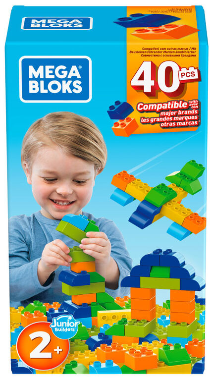 Mega Bloks 40 Piece Construction Box