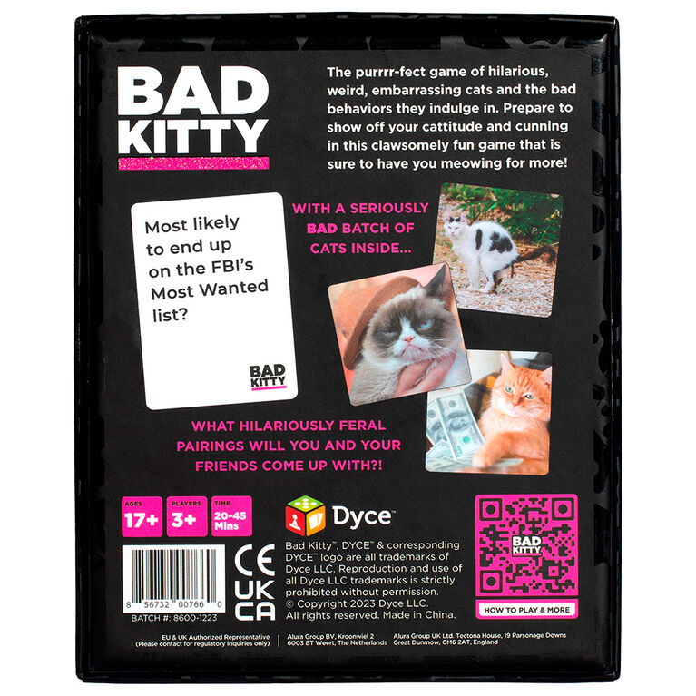 Dyce Games - Bad Kitty - &Eacute;dition anglaise