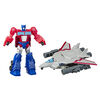 Transformers Cyberverse Spark Armor Optimus Prime Action Figure.