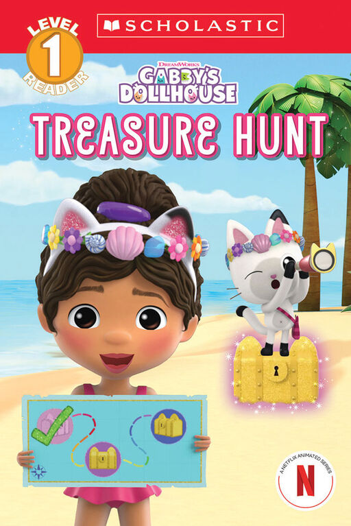 Treasure Hunt (Gabby's Dollhouse: Scholastic Reader, Level 1 #3) - English Edition