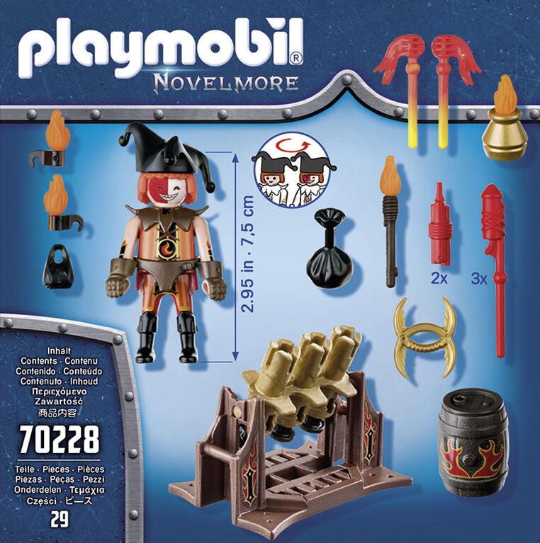 Burnham Raider Maître du Feu  - Playmobil