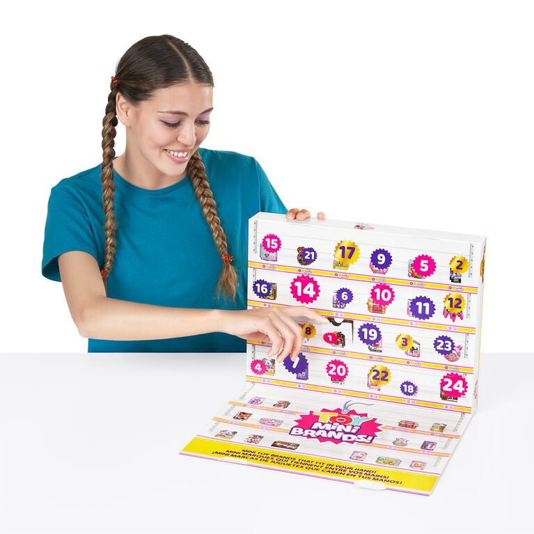 Toy Mini Brands Limited Edition Advent Calendar with 4 Exclusive Minis by ZURU