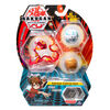 Bakugan Starter Pack 3-Pack, Pyrus Fangzor, Collectible Transforming Creatures