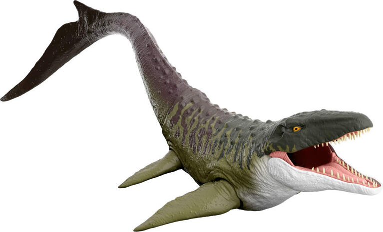 Jurassic World Rebirth Super Colossal Mosasaurus Action Figure, Dinosaur Toy
