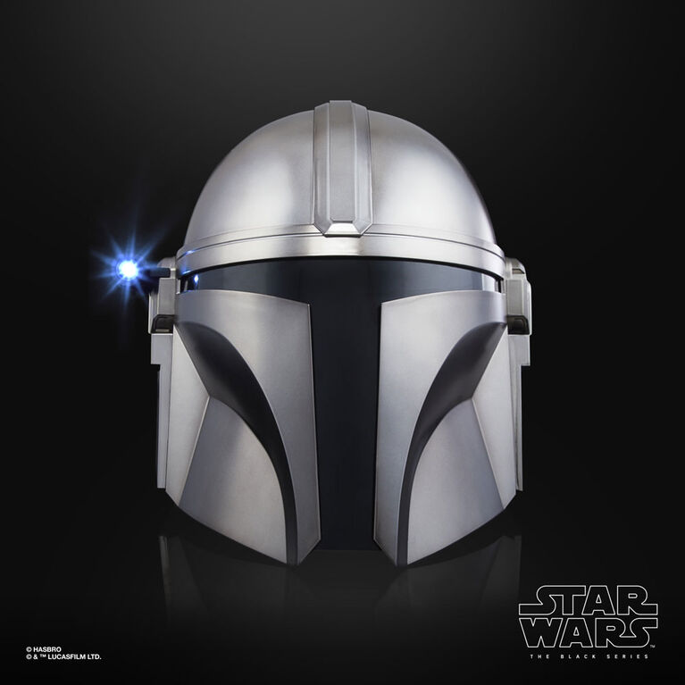 Star Wars The Black Series, The Mandalorian, casque électronique haut de gamme, article de cosplay à collectionner