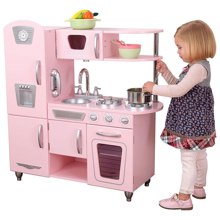 Cuisine Enfant Vintage Rose