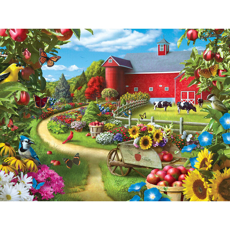 Family Hour Apple Of My Eye Large 400 Piece Ezgrip Jigsaw Puzzle By Alan Giana