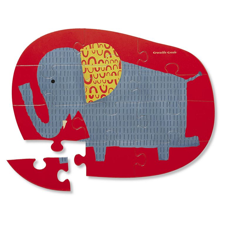 Crocodile Creek - Happy Elephant 12 piece Jigsaw Puzzle.