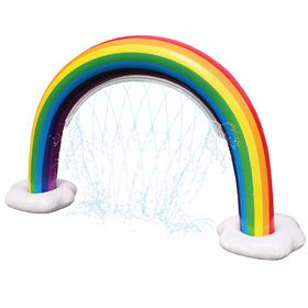 Splash Buddies Outdoor Sprinkler Rainbow Sprayer - English Edition