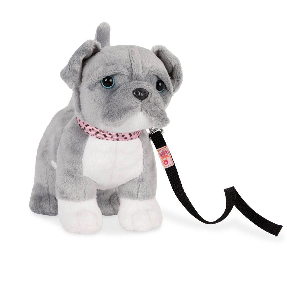 White pitbull stuffed animal 2025