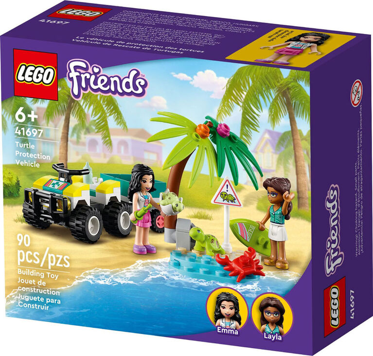 LEGO Friends Turtle Protection Vehicle 41697 Building Kit (90 Pieces)