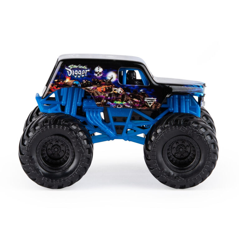 Monster Jam, Official Son-uva Digger Monter Truck, Die-Cast Vehicle, Legacy Trucks Series, 1:64 Scale