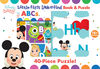 Mon Premier Petit Casse-Tête Cherche Et Trouve De L'Alphabet De Disney Baby - Édition anglaise