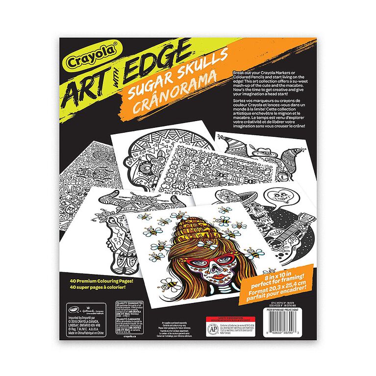 Crayola Art With Edge Book, Sugar Skulls Toys R Us Canada