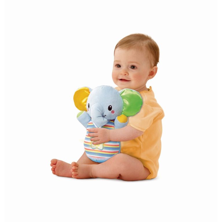 VTech Glowing Lullabies Elephant - Blue - French Edition