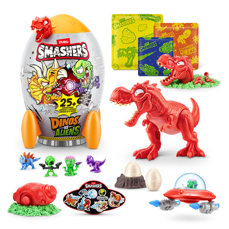 Smashers Dino vs Aliens Medium by ZURU