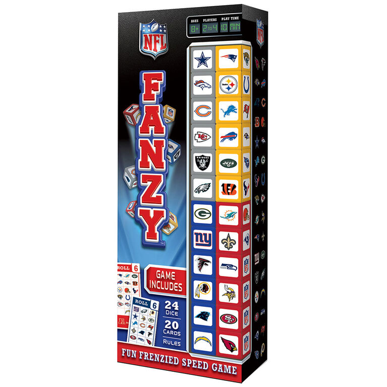 NFL Fanzy Jeu De Dés De Vitesse - Édition anglaise