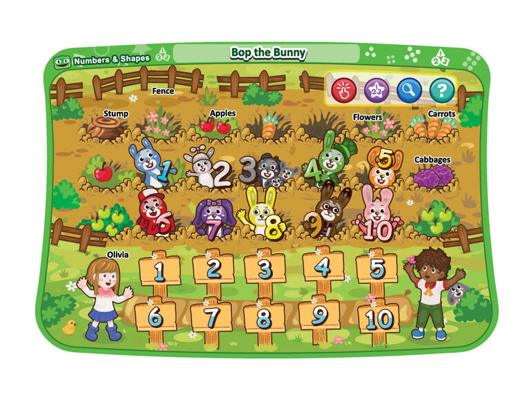 VTech Activity Desk Expansion Pack Numbers & Shapes - English Edition