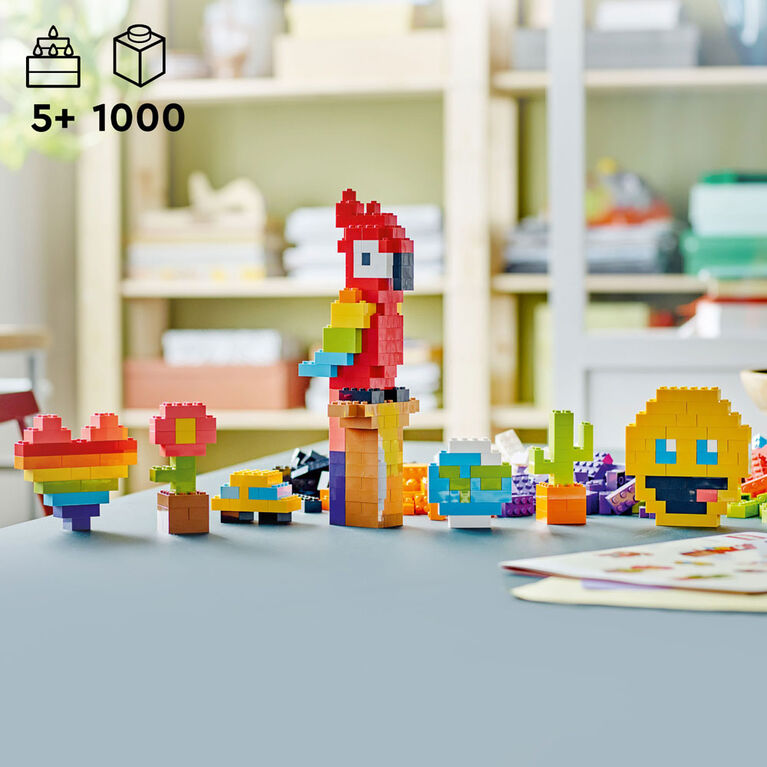 LEGO Classic Plein de briques 11030 Ensemble de jeu de construction (1 000 pièces)