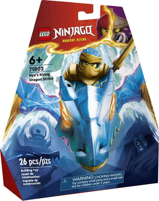 Jouet LEGO NINJAGO L'attaque du dragon levant de Nya 71802