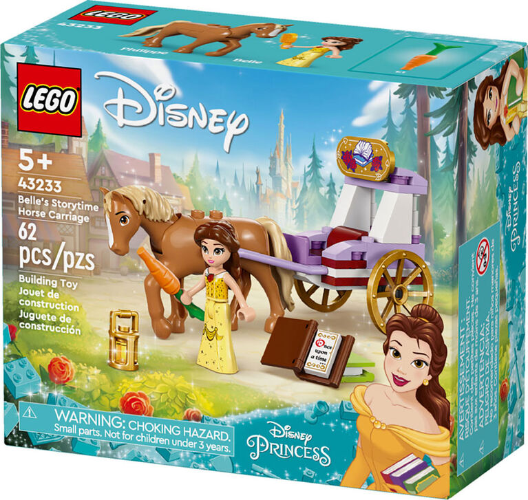 LEGO Disney Princess Belle's Storytime Horse Carriage 43233