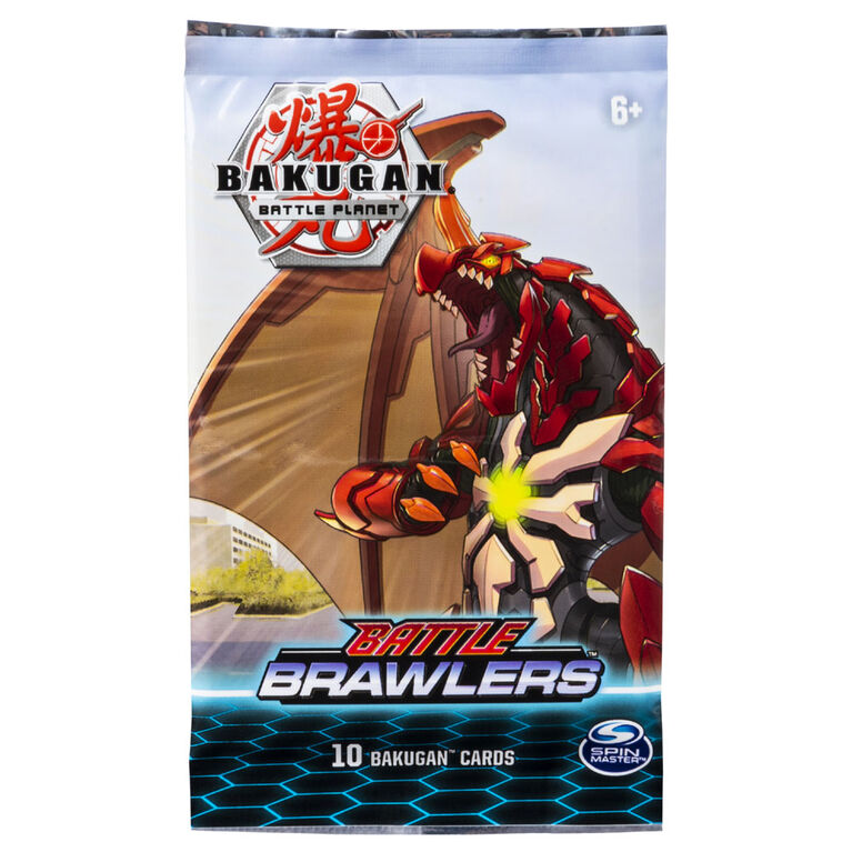 Bakugan, Battle Brawlers Booster Pack, Collectible Trading Cards