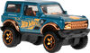 Hot Wheels 1:64 Scale Die-Cast Ford Bronco Turquoise- & Copper-Colored Deco