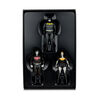 DC Super Powers Batman, Superman & Wonder Woman Black & White Accent Edition Gold Label 3pack